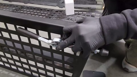 Amazon.com: Truck Bed Divider for Tesla Cybertruck 2024 2025, Adjustable Cargo Divider, Black Matte Trunk Bed Molle Panels Storage Organizer System for Cybertruck Accessories : Automotive