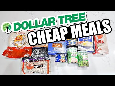 DOLLAR TREE GROCERY SHOP & HAUL | Dollar Tree Budget Meal Plan | Extreme Grocery Haul
