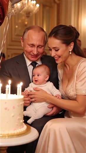Putin with Alina Kabaeva Enjoy Baby Birthday | Elegant Russian Music