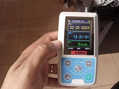 MAPA CONTEC ABPM50: Installation and shutdown