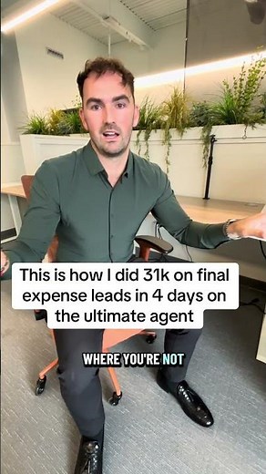 How I did 31k on final expense leads in 4 days #sales