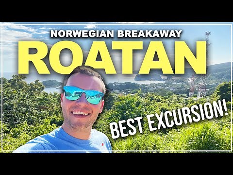 The BEST Excursion in Roatan Honduras! | Norwegian Breakaway Cruise Vlogs 2023! Ep 6