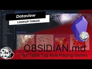 Obsidian - Dataview (Lookup Table)