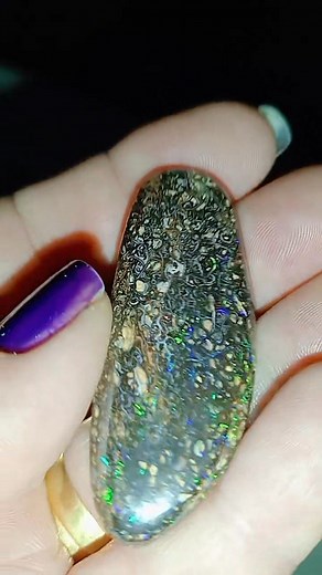 Beautiful Yowah dark Matrix 60 ct $500 plus shipping pm for more details 🤗 | Rocks Gems & Opals