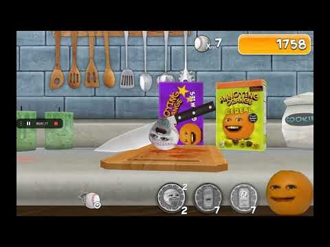 Annoying Orange Splatter Up! Short Gameplay