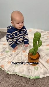 95K views · 901 reactions | Baby vs. Talking Cactus Toy: An Epic Battle of Cuteness! | New Parents Centre | Facebook