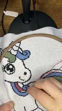 Unicorn Cross Stitch - Episode 3 DARK PINK