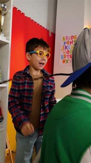 🍬 Did He LOSE All SWEETS? Yes, Funny Trick! #shorts #kids