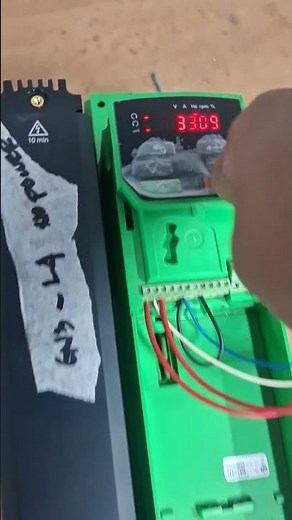 control techniques c200 HOW TO RUN #repairing #troubleshooting #electronic #engineering