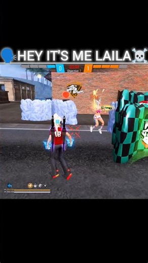 it's me queen Laila☠️ 1v3 💀