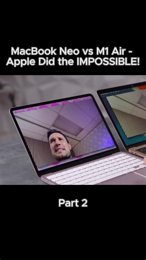 MacBook Neo vs M1 Air Comparison - Performance Revealed