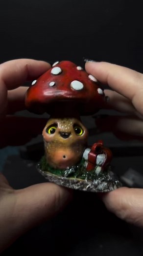 Creating Adorable Fantasy Mushrooms with Polymer Clay