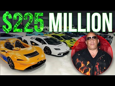 Inside Vin Diesel's Multi Million Dollar Car Collection