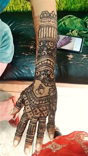 back hand #mehndi #trending #newmahendi #bridalmehndi #shorts #ytshorts ‪@sakshijully‬