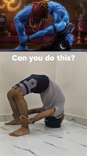 Have you try this pose?🙄 #tutorial #challenge #yoga #short #flexibility #stretching #fitness #viral