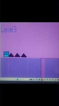 Geometry Dash Gameplay in Scratch | How to make it, Link in Description↓