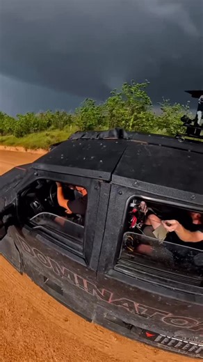 Watch Dominator 3 in full-blown #tornado intercept mode in 360 degrees! This #tornado near Arnett, Oklahoma on May 18, 2025 was upgraded to an EF3. It is so important to never stop chasing science! #tornado #stormchasing #Dominator | Reed Timmer Extreme Meteorologist