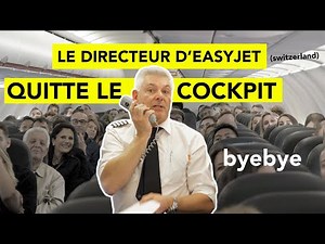 Easyjet Switzerland CEO flies A320 for the last time