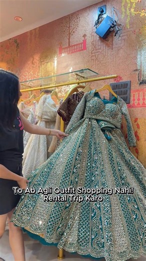 The Glamour House Rental Studio ™️ | Look like a million bucks without spending it! At Glamour House, rent exquisite bridal and model outfits starting at just ₹1000. From... | Instagram