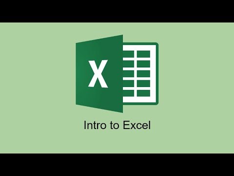 Intro to Excel (with keyboard shortcuts)