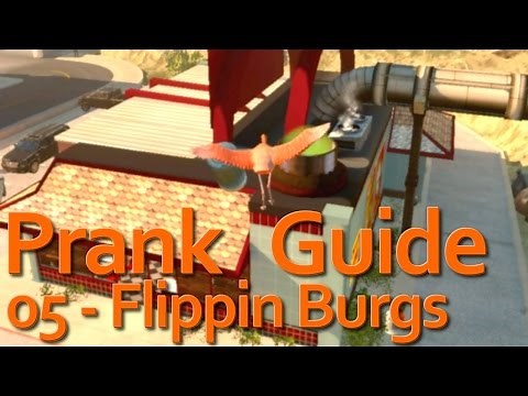 "Goat Simulator" - PAYDAY DLC - Flippin Burgs (05)