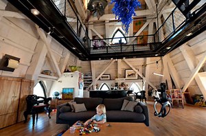 Secret Penthouse Hidden On Top of a Seattle Skyscraper