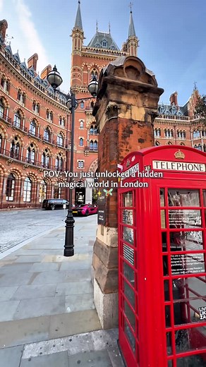 Aleksandra Aknin on Instagram: "POV: You just unlocked a hidden magical world in London✨🧚‍♀️ ⁣ ⁣ Originally opened in 1873 as the Midland Grand Hotel, this opulent edifice was designed by the esteemed Victorian architect Sir George Gilbert Scott in the flamboyant Gothic Revival style. Its imposing red-brick exterior and ornate carvings were meant to elevate the prestige of the adjacent railway complex ￼ ⁣ ⁣ Scott incorporated advanced features for his era: hydraulic lifts, electric bells, revol