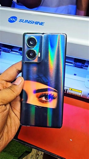 moto g96 5g New 3D mobile Back Sticker, Mobile skin #shorts