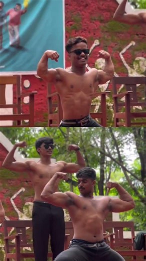 "When i become the logan Paul 🎶 of my colleague".... #shorts #bodybuilding #college #union #viral