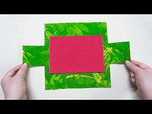 New idea how easy to make pouch at home 💟 DIY multi compartment pouch