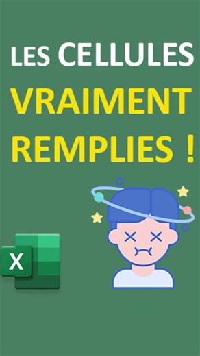 Compter les cellules vraiment remplies avec Excel https://www.bonbache.fr/ | Formations Excel, Access et bien d'autres | Facebook