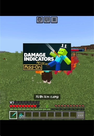Enhance Your Gameplay with Minecraft Addon Damage Indicator