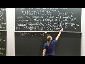 16. Dynamic Programming, Part 2: LCS, LIS, Coins