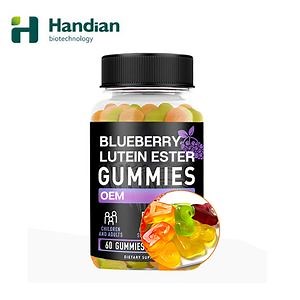 [Hot Item] Eye Health Food Supplement Eye Strength Lutein Gummies with Lutein and Zeaxanthin