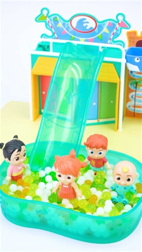 Unboxing and Review Cocomelon and Friend Swimming | ASMR Video