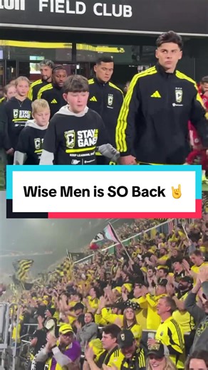 The first of the year. Our favorite tradition ✨🎶 #columbus #crew96 #mls #supporters #soccer