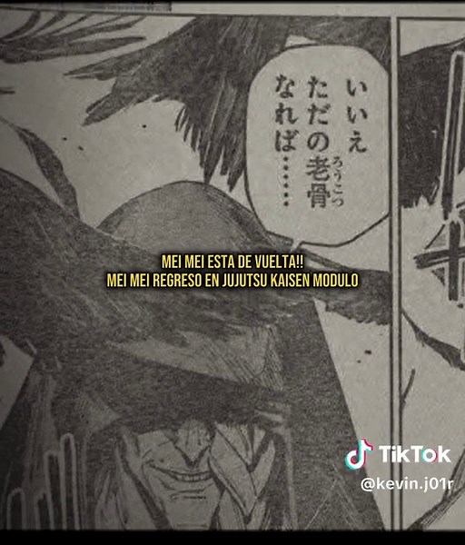 ¡Mei Mei está de vuelta en Jujutsu Kaisen!