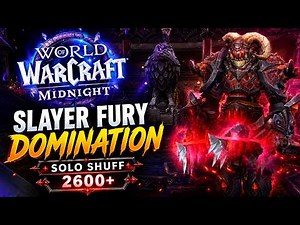 SLAYER FURY DOES HUGE DAMAGE - Fury Warrior PvP Solo Shuffle Commentary - WoW Midnight 12.0.7