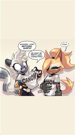 Tangle & Whisper are Canon!!! 🧡🩵