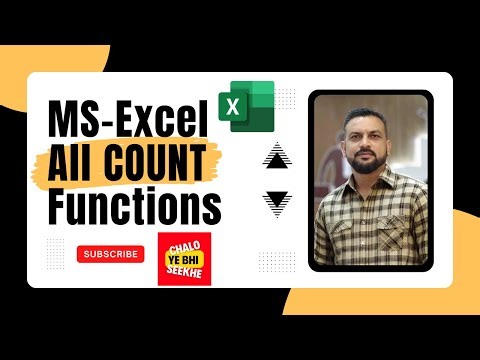 COUNT, COUNTA, COUNTBLANK, COUNTIF & COUNTIFS Explained in Excel 📊 | Full Tutorial for Beginners