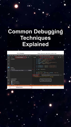 Common Debugging Techniques Explained #ai #artificialintelligence #machinelearning #aiagent Common
