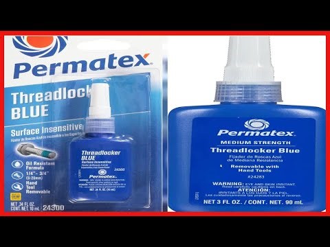 Permatex Blue Threadlocker Reliable Protection For Secure Fasteners
