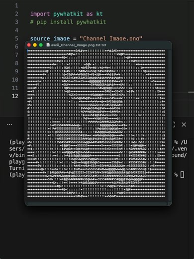 Rebuild an ASCII Art Converter Using Python