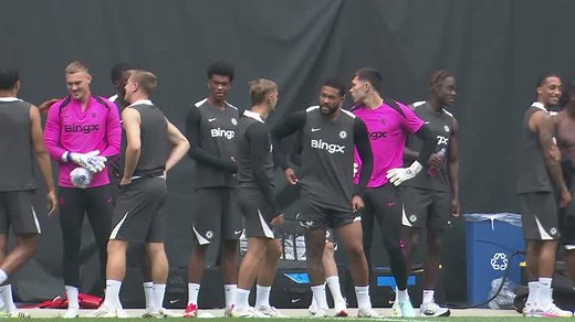 Chelsea prepare for PSG test in CWC final