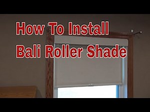 How To Install Bali Roller Shades 2025 Model