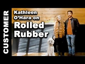 1/4 Inch Rolled Rubber for Horse Stall Walls with Kathleen O'Hara