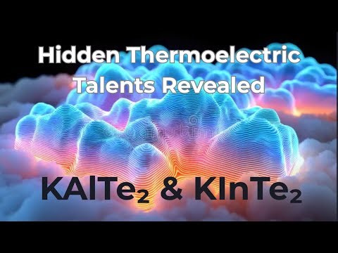 Hidden Talents: KAlTe₂ & KInTe₂ Thermoelectric Stars!