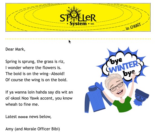 Language Log » Spring is sprung