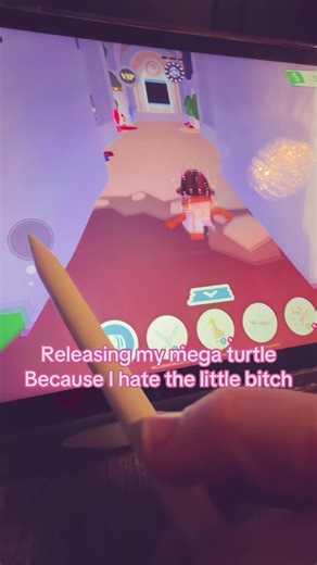 Releasing My Mega Turtle in Adopt Me