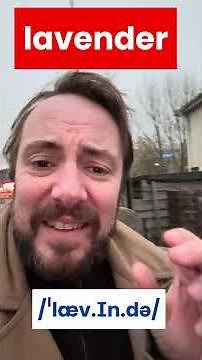 How to Pronounce 'Lavender' in British English | Modern British RP